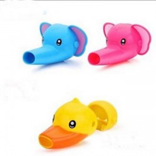 Extension de robinet pour enfant à motif petit éléphant