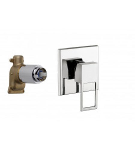 Externe kit mitigeur mural encastré douche Paffoni EF-EL…