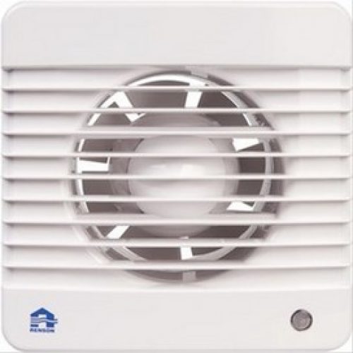 Extracteur mécanique Renson Ø125mm débit 185m³/h avec tempo et détecteur humidité