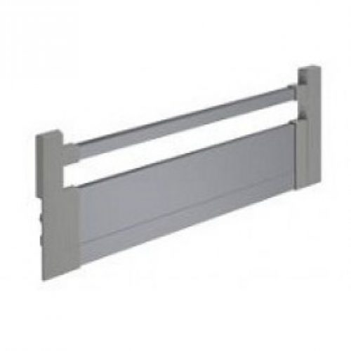 Façade de tiroir à l’anglaise – hauteur 144 mm – argent