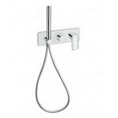 Façade douche / bain douche mitigeur murale 2 sorties PROFILO – CRISTINA ONDYNA PF60251