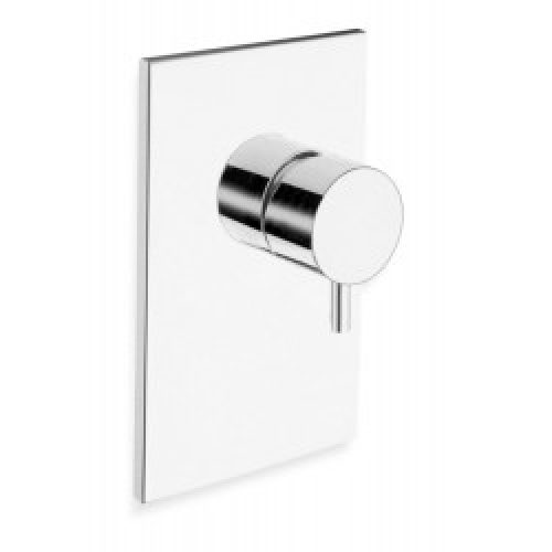Façade douche mitigeur 1 sortie TRIVERDE chromé – CRISTINA ONDYNA TV65651