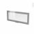 Facade Alu Vitree Porte N11 Sans Poignee L80Xh35 Sokleo