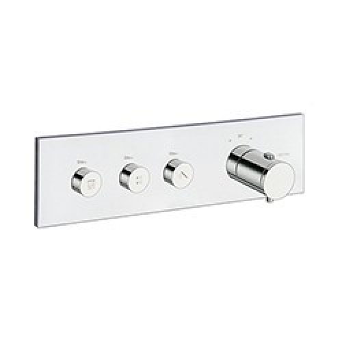 FACADE THERMO UP HORIZONTALE THERMOSTATIQUE 3 SORTIES CHROME TRIVERDE – CRISTINA ONDYNA XT71351