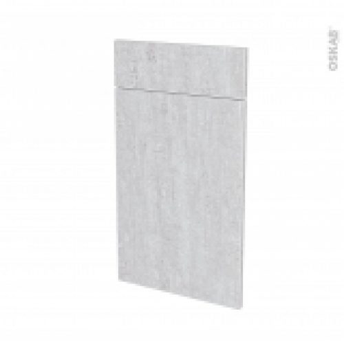 Facades De Cuisine 1 Porte 1 Tiroir N51 Hoda Beton L40 X H70 Cm
