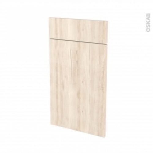 Facades De Cuisine 1 Porte 1 Tiroir N51 Ikoro Chene Clair L40 X H70 Cm