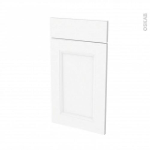 Facades De Cuisine 1 Porte 1 Tiroir N51 Static Blanc L40 X H70 Cm