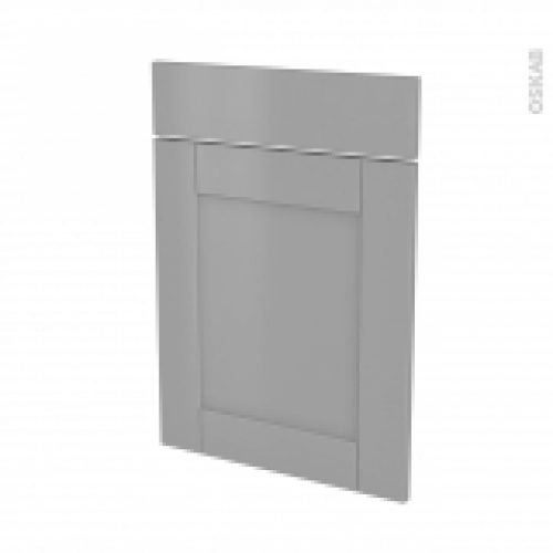 Facades De Cuisine 1 Porte 1 Tiroir N54 Filipen Gris L50 X H70 Cm
