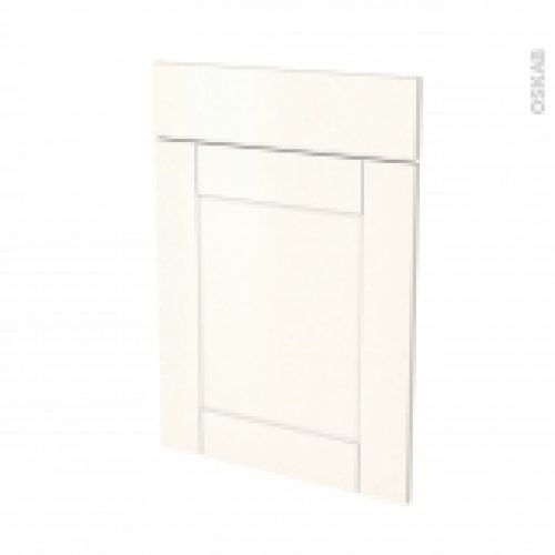 Facades De Cuisine 1 Porte 1 Tiroir N54 Filipen Ivoire L50 X H70 Cm