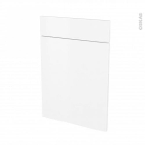 Facades De Cuisine 1 Porte 1 Tiroir N54 Ginko Blanc L50 X H70 Cm