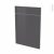 Facades De Cuisine 1 Porte 1 Tiroir N54 Ginko Gris L50 X H70 Cm