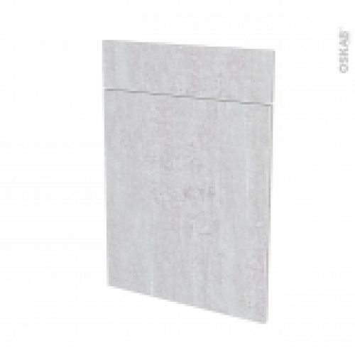 Facades De Cuisine 1 Porte 1 Tiroir N54 Hoda Beton L50 X H70 Cm