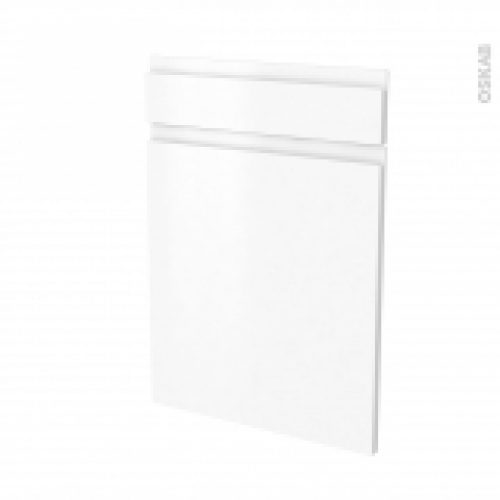 Facades De Cuisine 1 Porte 1 Tiroir N54 Ipoma Blanc Mat L50 X H70 Cm