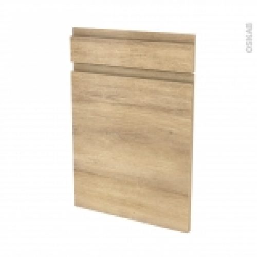 Facades De Cuisine 1 Porte 1 Tiroir N54 Ipoma Chene Naturel L50 X H70 Cm