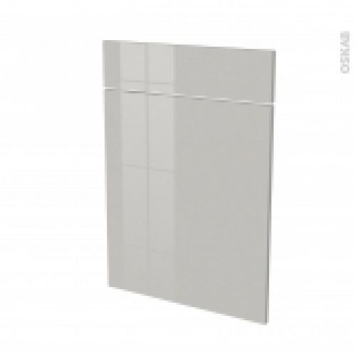 Facades De Cuisine 1 Porte 1 Tiroir N54 Ivia Gris L50 X H70 Cm