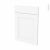 Facades De Cuisine 1 Porte 1 Tiroir N54 Static Blanc L50 X H70 Cm