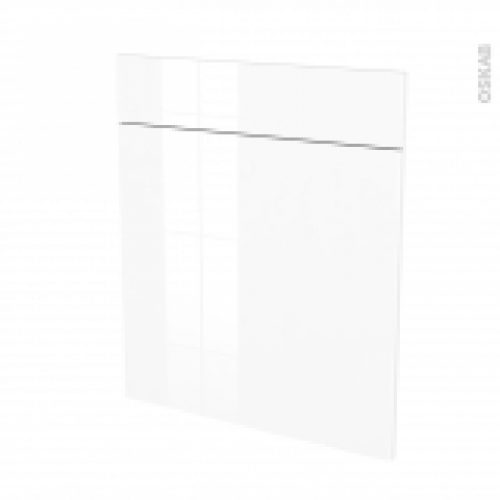 Facades De Cuisine 1 Porte 1 Tiroir N56 Bora Blanc L60 X H70 Cm
