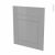 Facades De Cuisine 1 Porte 1 Tiroir N56 Filipen Gris L60 X H70 Cm