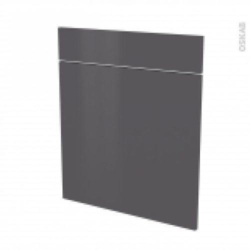 Facades De Cuisine 1 Porte 1 Tiroir N56 Ginko Gris L60 X H70 Cm
