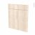 Facades De Cuisine 1 Porte 1 Tiroir N56 Ikoro Chene Clair L60 X H70 Cm