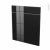 Facades De Cuisine 1 Porte 1 Tiroir N56 Keria Noir L60 X H70 Cm