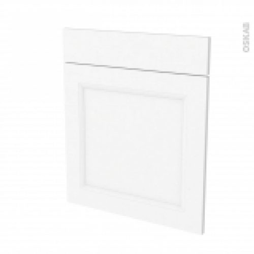 Facades De Cuisine 1 Porte 1 Tiroir N56 Static Blanc L60 X H70 Cm