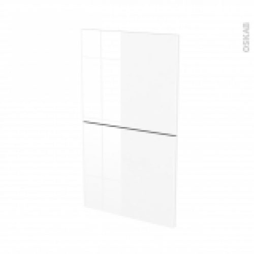 Facades De Cuisine 2 Tiroirs N52 Bora Blanc L40 X H70 Cm