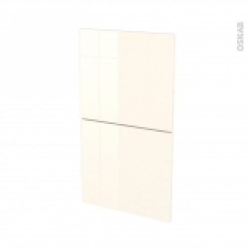 Facades De Cuisine 2 Tiroirs N52 Keria Ivoire L40 X H70 Cm