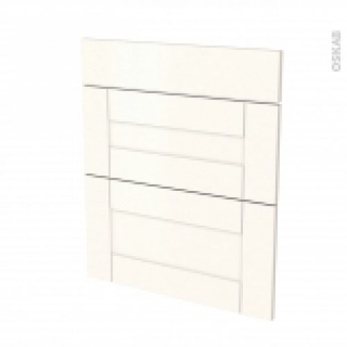 Facades De Cuisine 3 Tiroirs N58 Filipen Ivoire L60 X H70 Cm