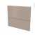 Facades De Cuisine 3 Tiroirs N74 Ginko Taupe L80 X H70 Cm