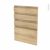 Facades De Cuisine 4 Tiroirs N55 Ipoma Chene Naturel L50 X H70 Cm