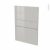 Facades De Cuisine 4 Tiroirs N55 Ivia Gris L50 X H70 Cm