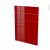 Facades De Cuisine 4 Tiroirs N55 Ivia Rouge L50 X H70 Cm