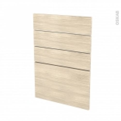 Facades De Cuisine 4 Tiroirs N55 Stilo Noyer Blanchi L50 X H70 Cm