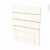 Facades De Cuisine 4 Tiroirs N59 Filipen Ivoire L60 X H70 Cm