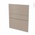 Facades De Cuisine 4 Tiroirs N59 Ginko Taupe L60 X H70 Cm