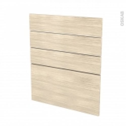 Facades De Cuisine 4 Tiroirs N59 Stilo Noyer Blanchi L60 X H70 Cm