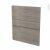 Facades De Cuisine 4 Tiroirs N59 Stilo Noyer Naturel L60 X H70 Cm