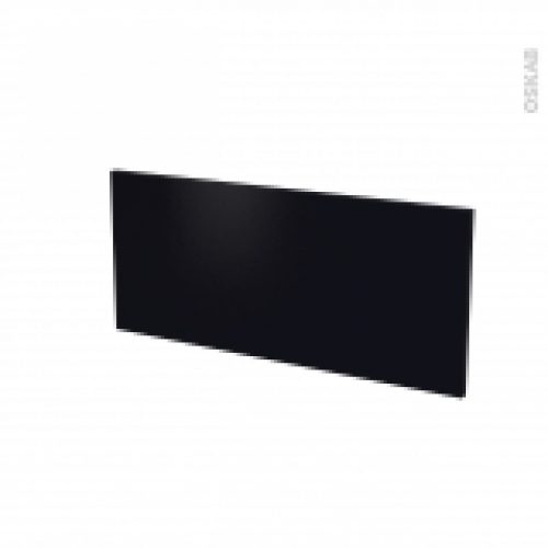 Facades De Cuisine Face Tiroir N11 Ginko Noir L80 X H35 Cm