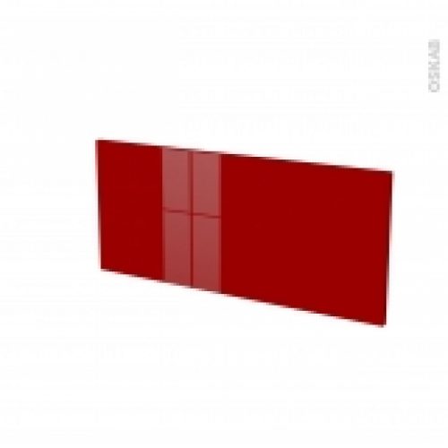 Facades De Cuisine Face Tiroir N11 Ivia Rouge L80 X H35 Cm