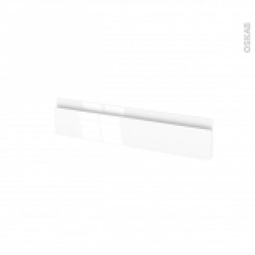 Facades De Cuisine Face Tiroir N3 Ipoma Blanc Brillant L60 X H13 Cm
