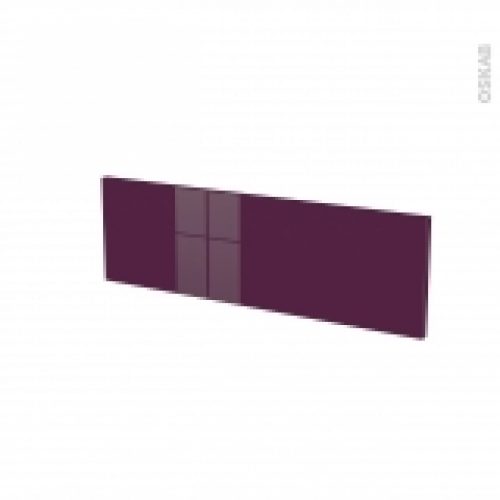 Facades De Cuisine Face Tiroir N39 Keria Aubergine L80 X H25 Cm