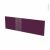 Facades De Cuisine Face Tiroir N40 Keria Aubergine L100 X H31 Cm