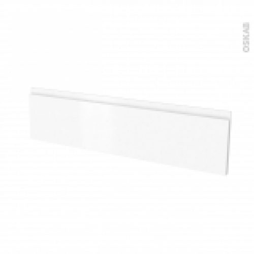 Facades De Cuisine Face Tiroir N41 Ipoma Blanc Mat L100 X H25 Cm