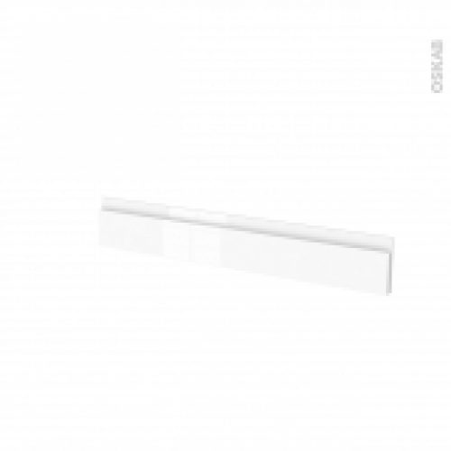 Facades De Cuisine Face Tiroir N42 Ipoma Blanc Brillant L80 X H13 Cm