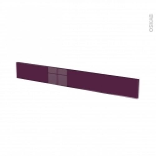 Facades De Cuisine Face Tiroir N43 Keria Aubergine L100 X H13 Cm