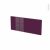 Facades De Cuisine Face Tiroir N5 Keria Aubergine L60 X H25 Cm