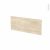 Facades De Cuisine Face Tiroir N5 Stilo Noyer Blanchi L60 X H25 Cm