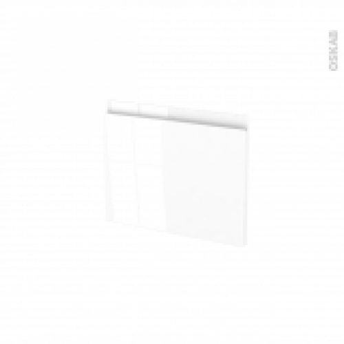 Facades De Cuisine Face Tiroir N6 Ipoma Blanc Brillant L40 X H31 Cm