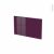 Facades De Cuisine Face Tiroir N7 Keria Aubergine L50 X H31 Cm